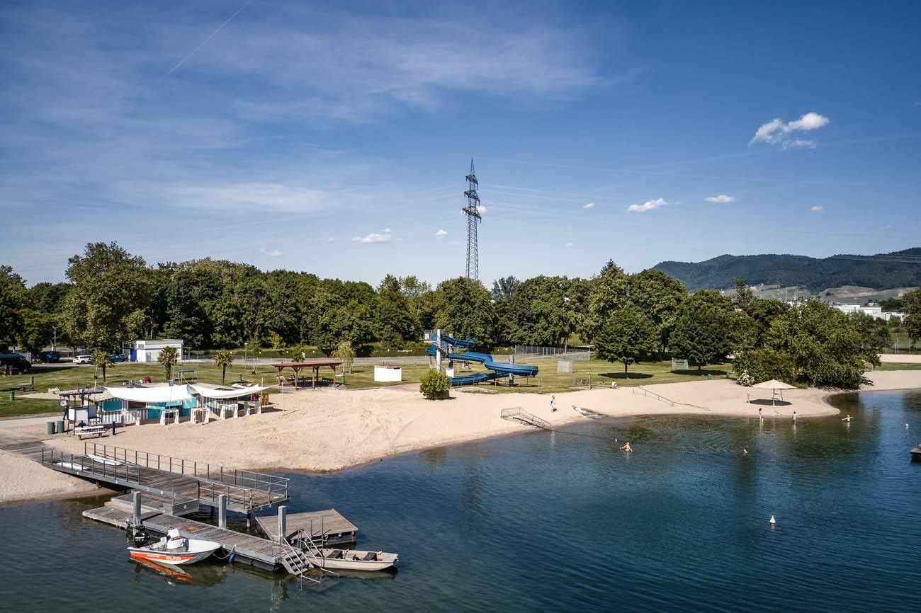 Strandbad und Gifizsee
